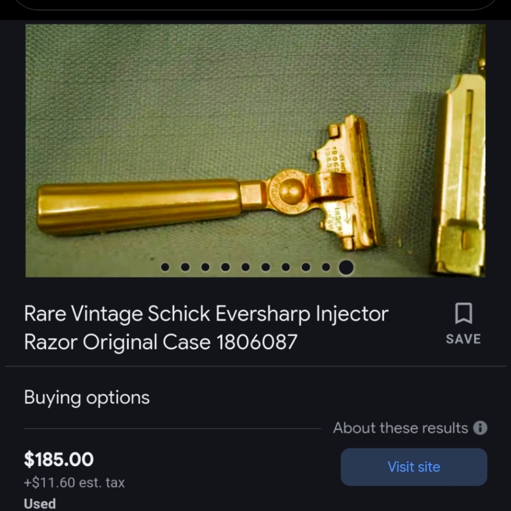 Vintage razor